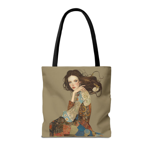 Just Jaclyn Tote (Khaki-Tan)