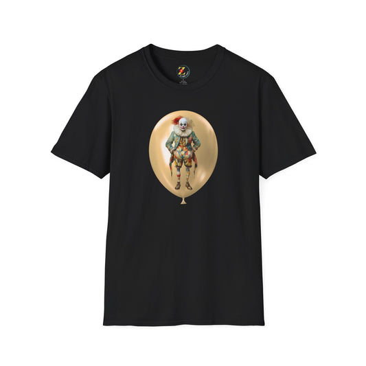Perky Pockets the Clown Halloween Tshirt