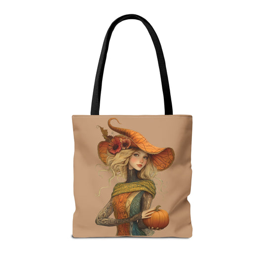 Ava in Autumn Tote (Tan)