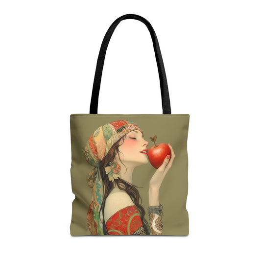 Ally Apple Tote (Sage Green)