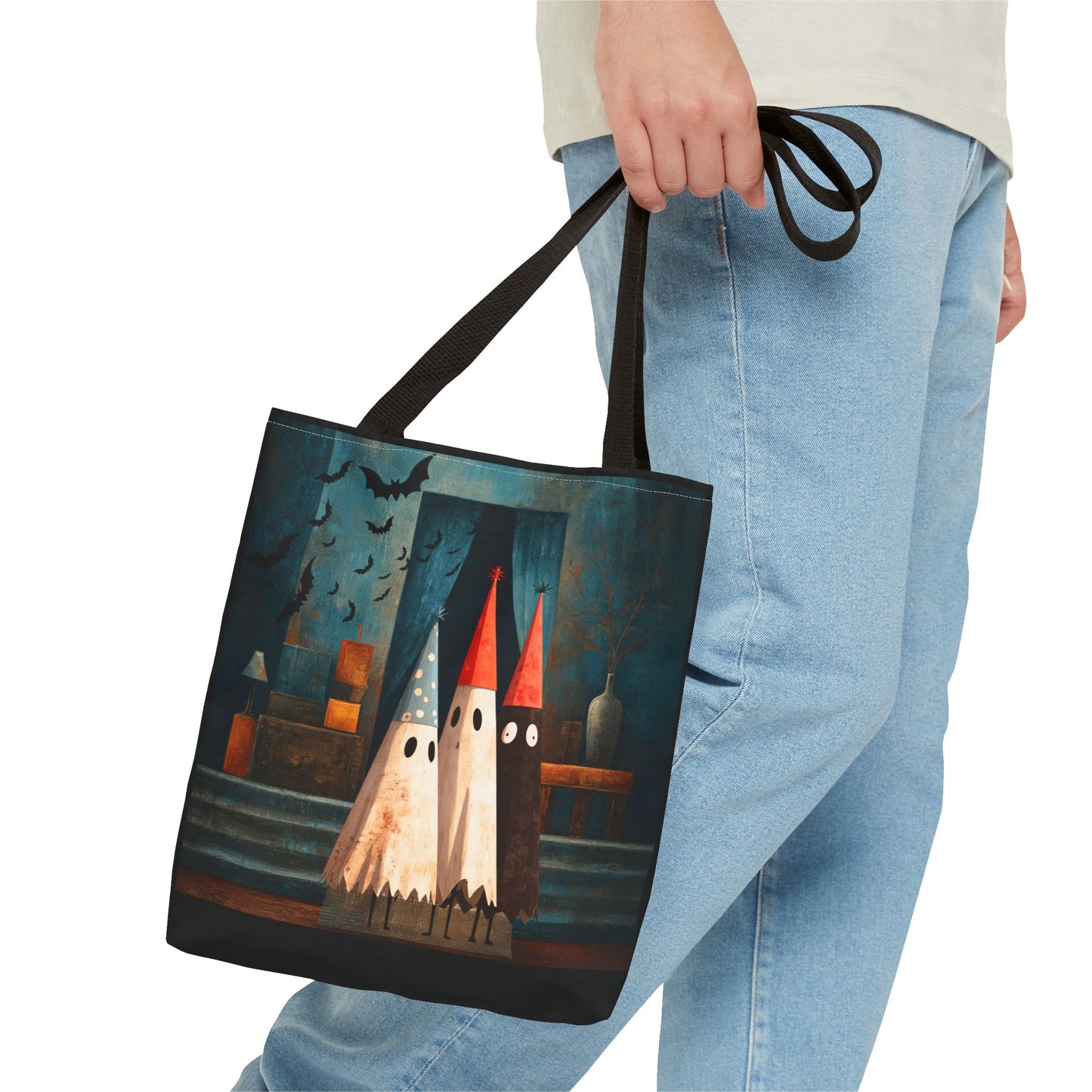 Bluto Otter & Flounder Halloween Ghost Tote