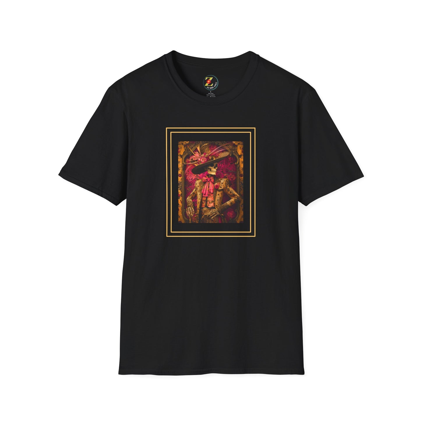 Diego Halloween/Day of the Dead Artistic Tshirt