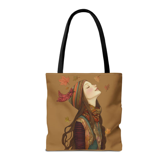 Olivia In The Leaves Tote (Khaki-Brown)
