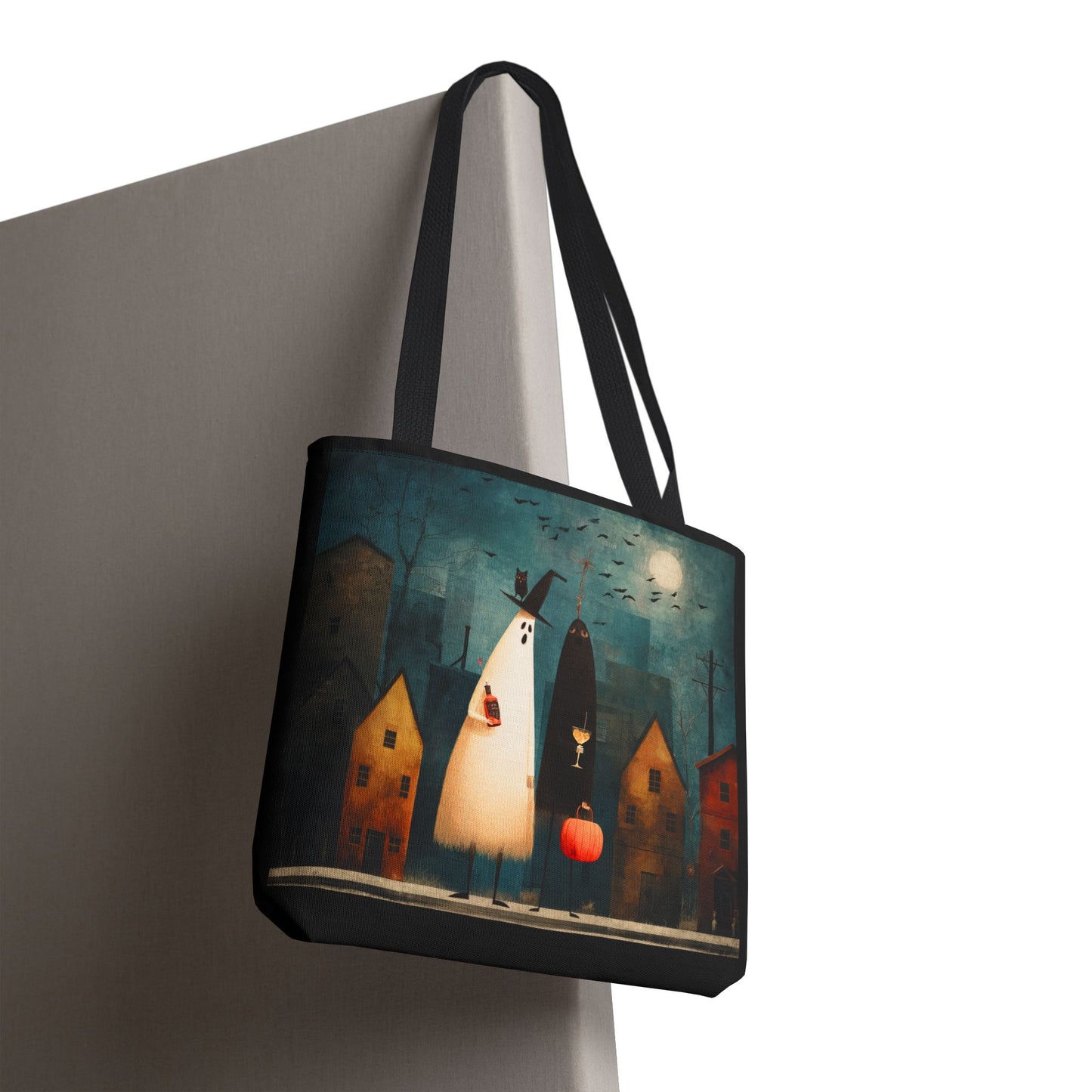 Mrs. & Mrs. Hereafter Halloween Ghost Tote