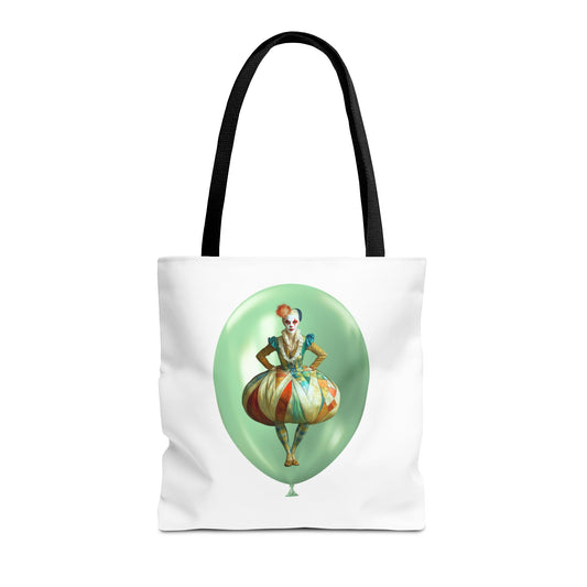 Fleur Giselle the Clown Halloween Tote Bag
