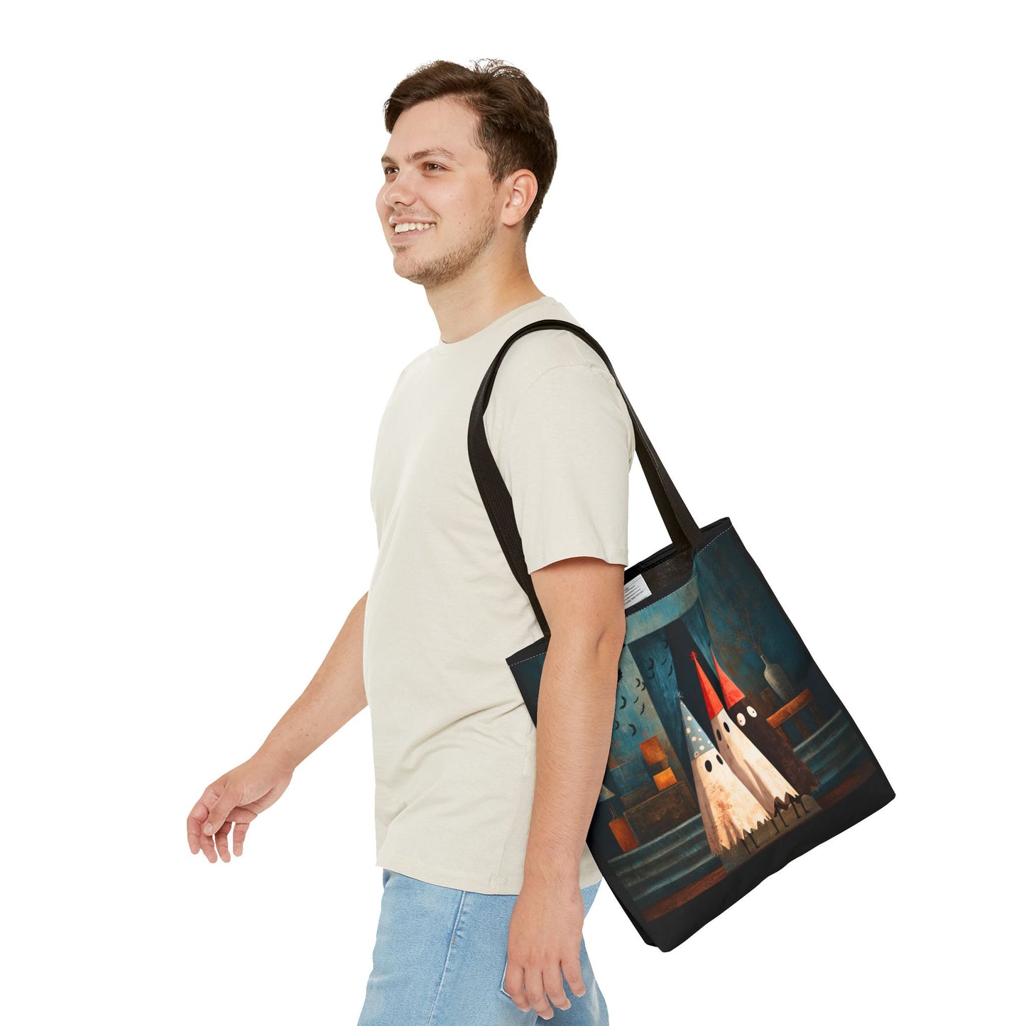 Bluto Otter & Flounder Halloween Ghost Tote