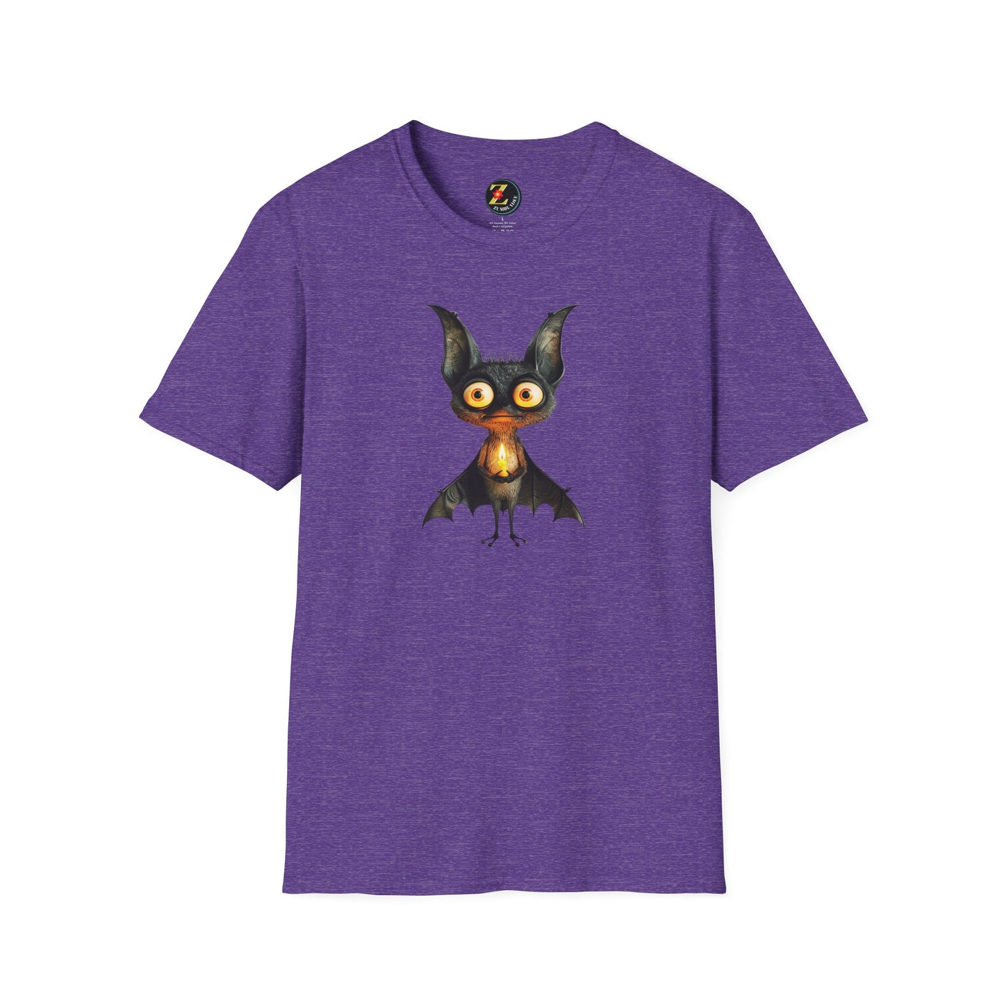 Bright-Light Halloween Bat Tshirt
