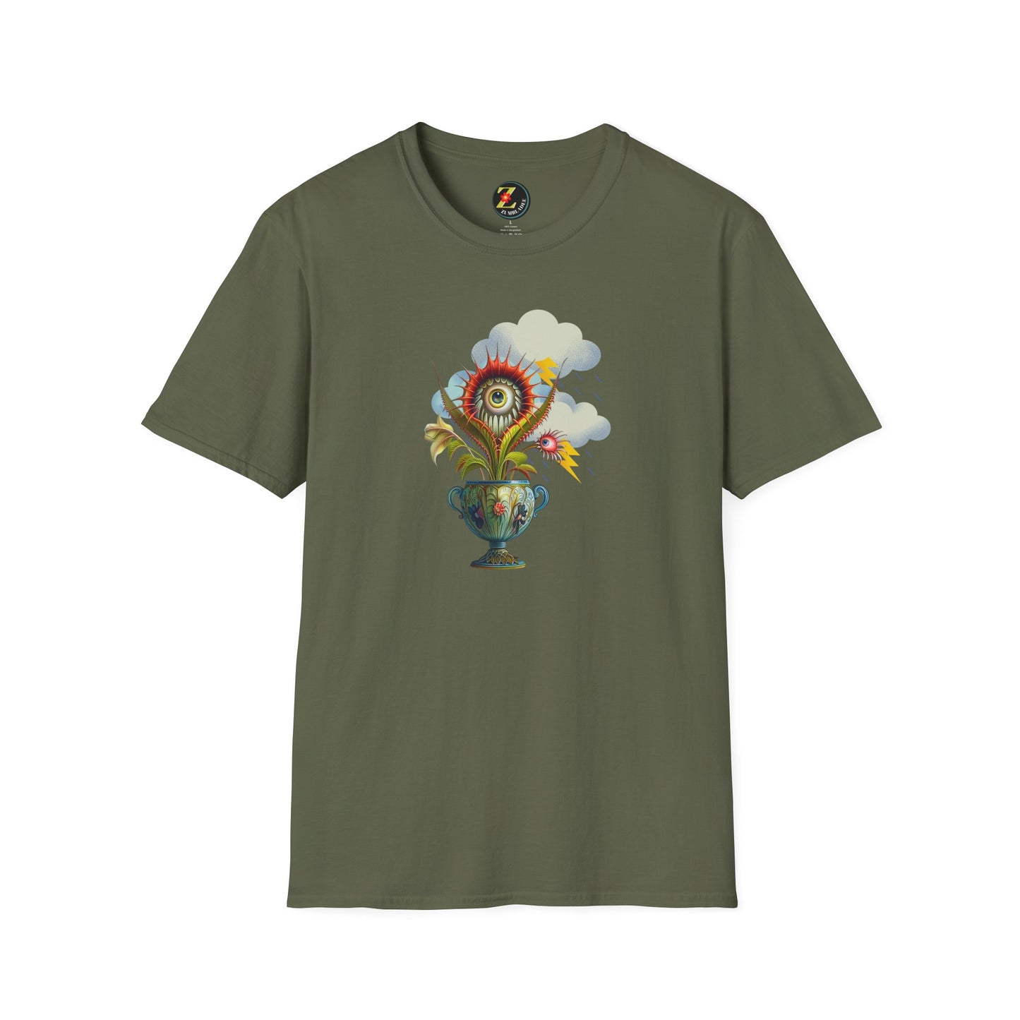 Blue-Eyed-Betty, Plants Gone Wild Halloween Tshirt