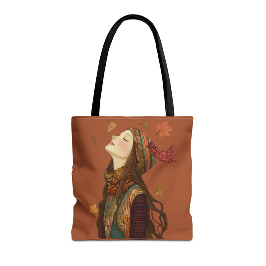 Olivia In The Leaves Tote (Sienna)