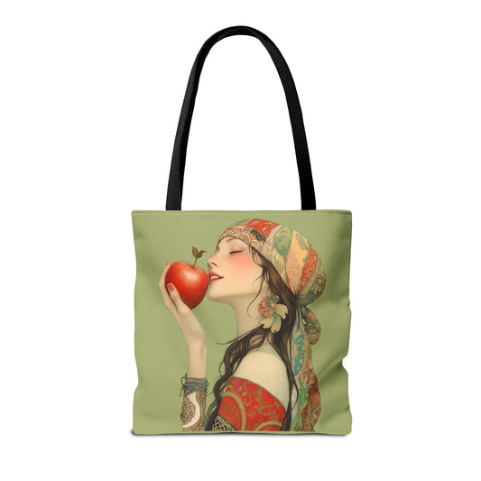 Ally Apple Tote (Light Green)