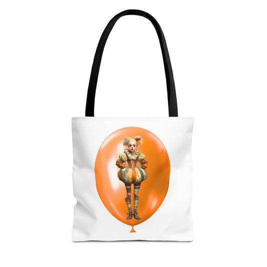 Candy Corn the Clown Halloween Tote Bag