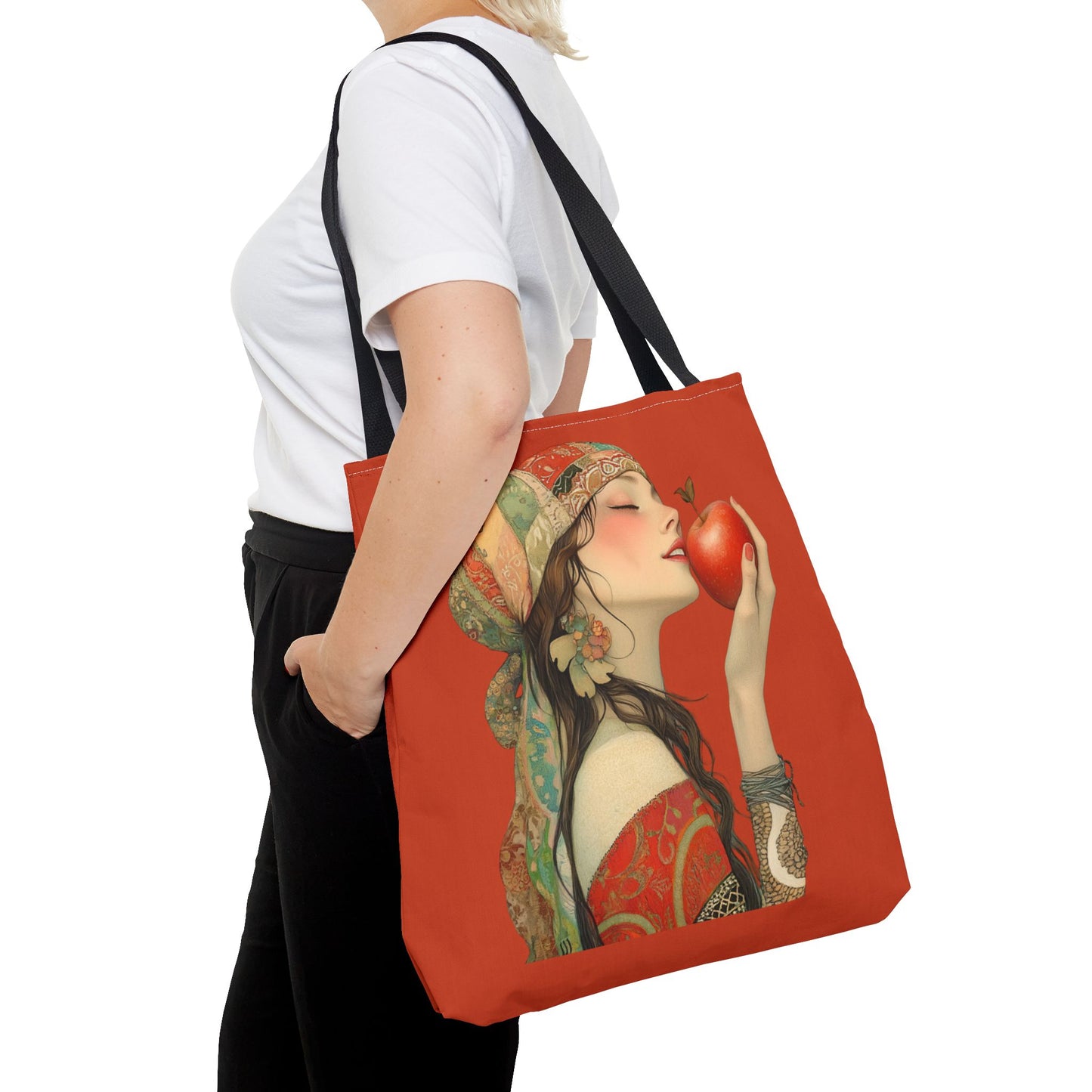 Ally Apple Tote (Red)