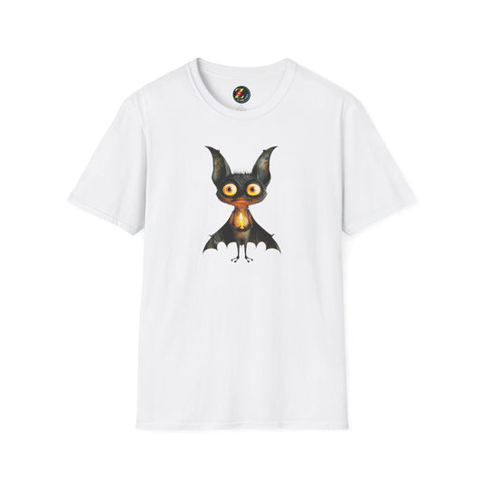 Bright-Light Halloween Bat Tshirt
