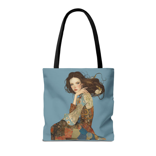 Just Jaclyn Tote (Light Blue)