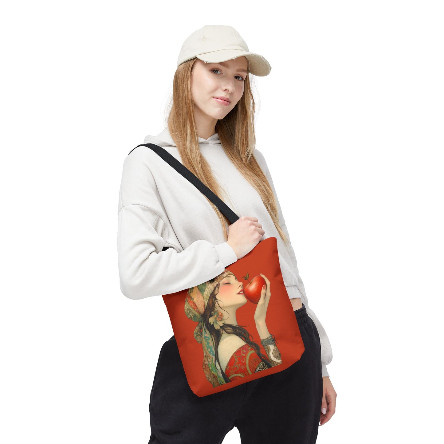 Ally Apple Tote (Red)