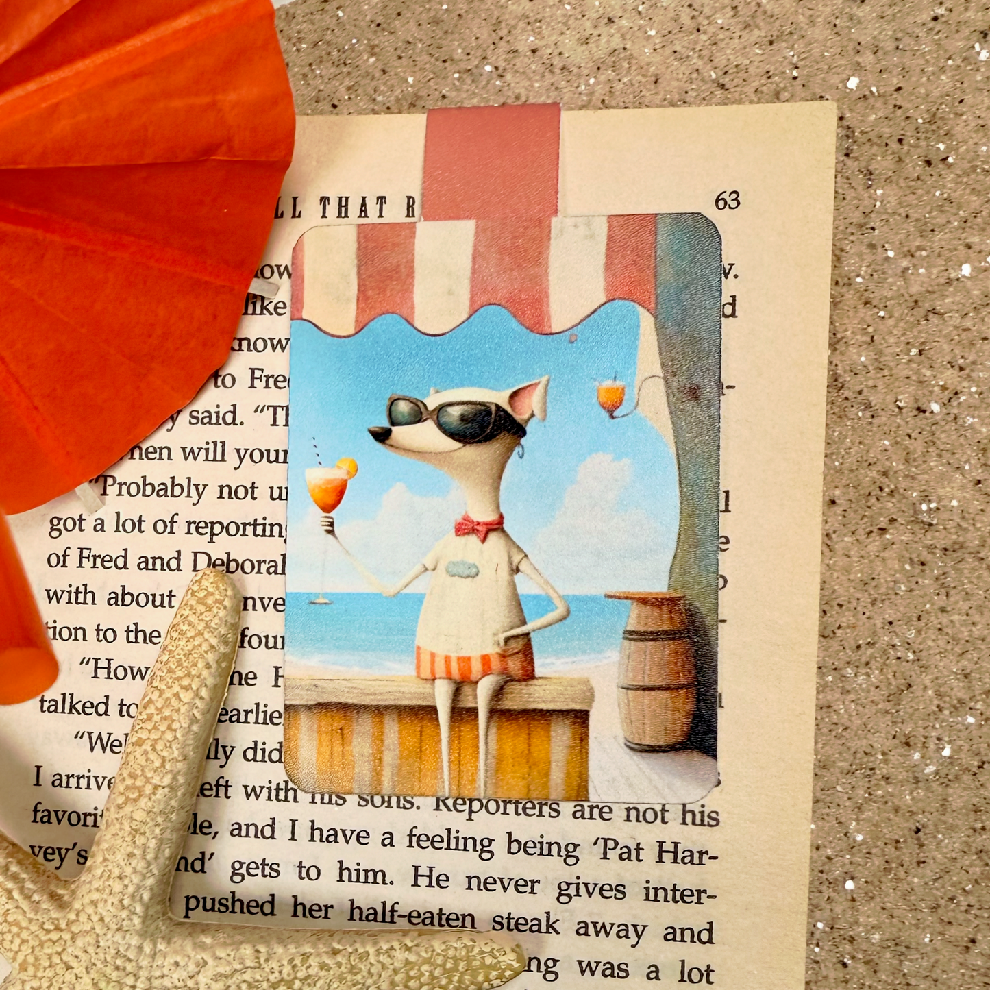 BREWSTER Magnetic Bookmark