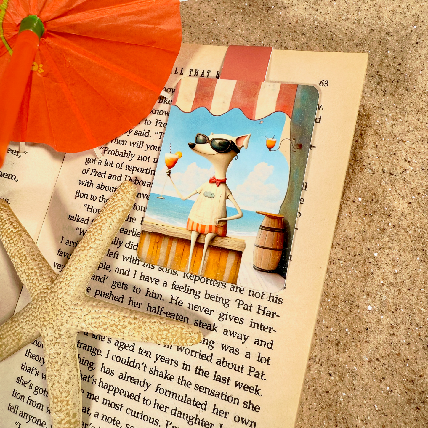 BREWSTER Magnetic Bookmark