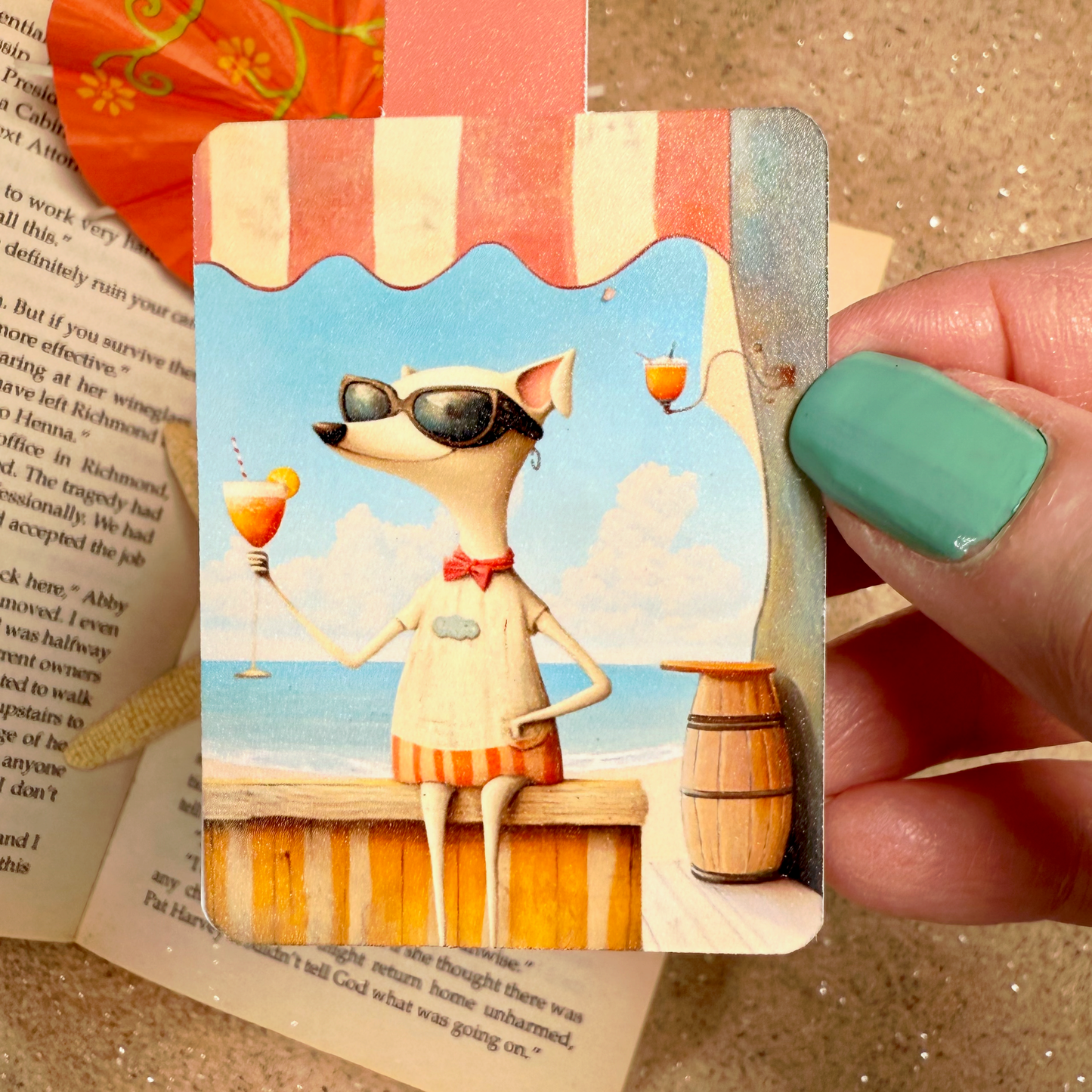 BREWSTER Magnetic Bookmark