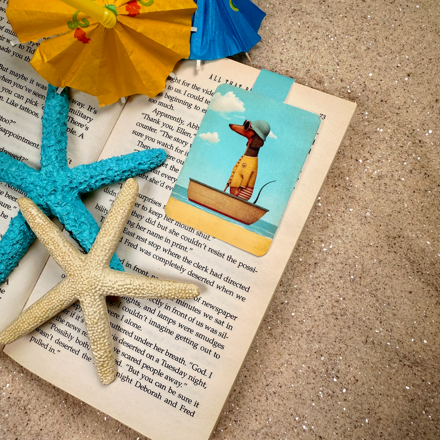 SKIPPER Magnetic Bookmark