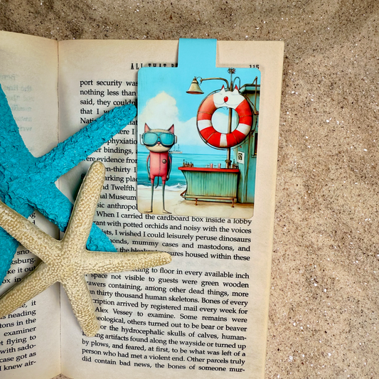 CORAL Magnetic Bookmark