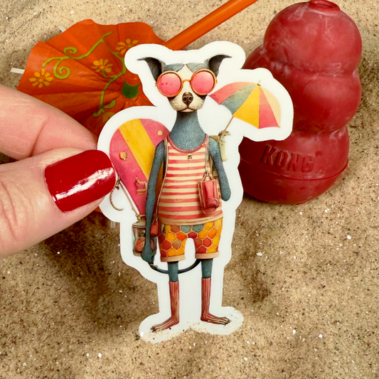 AUGGIE 3" Glossy Vinyl Sticker