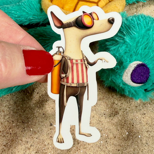 FRITZ 3" Glossy Vinyl Sticker