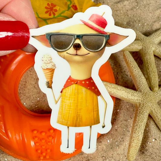 DAISY 3" Glossy Vinyl Sticker