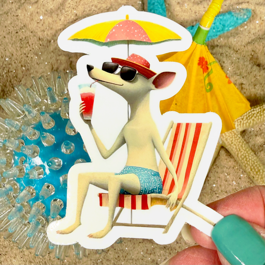 LEO 3" Glossy Vinyl Sticker