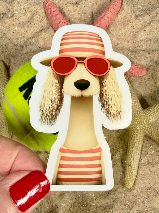 MARLEY 3" Glossy Vinyl Sticker