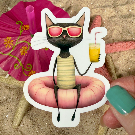 COSMO 3" Glossy Vinyl Sticker