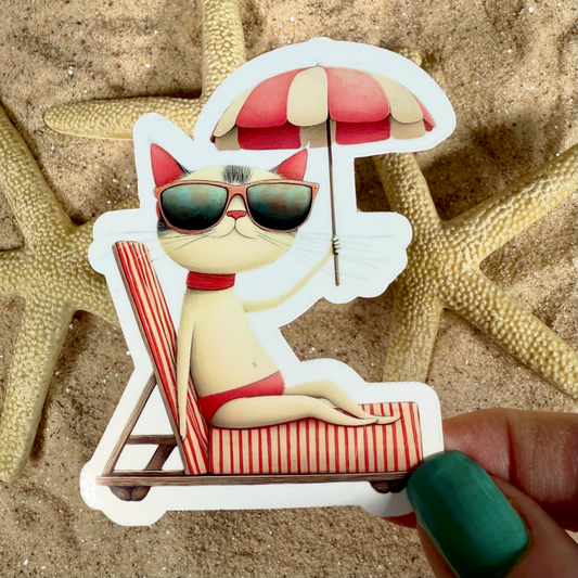 CATALINA 3" Glossy Vinyl Sticker