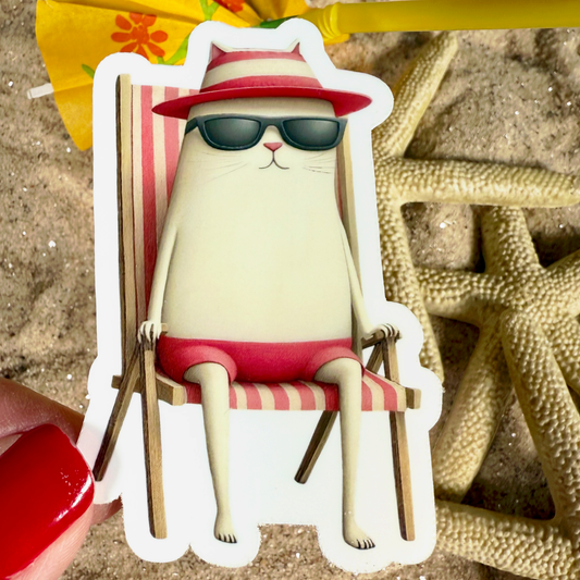 BENNY 3" Glossy Vinyl Sticker