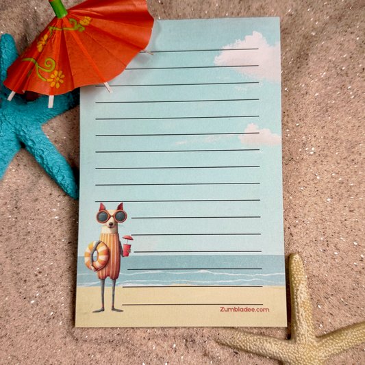 ROXIE'S BEACH READY Notepad