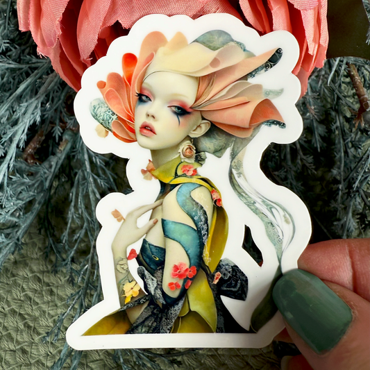 CALISTA 3" Glossy Vinyl Sticker