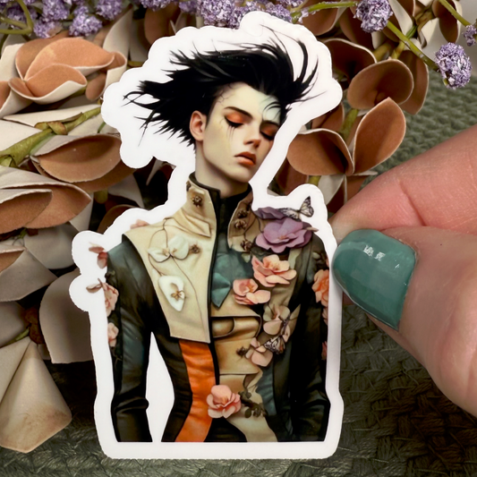 CAYDEN 3" Glossy Vinyl Sticker