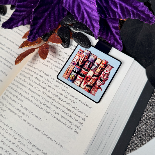 Encyclopedias of Evil Incantations, Halloween Magnetic Bookmark