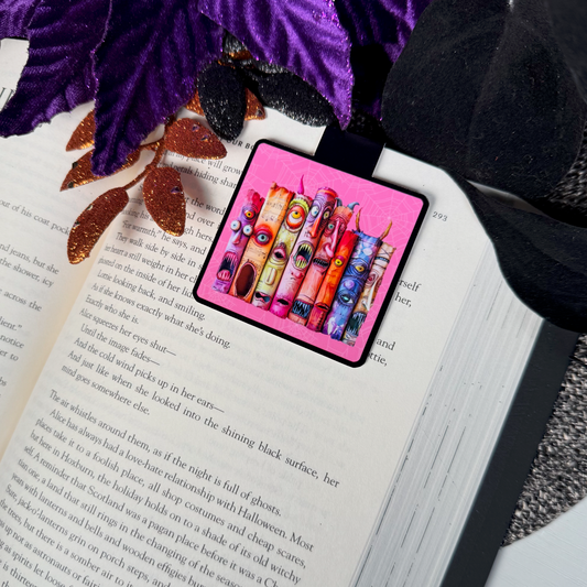 Bubblegum Spells: An Intro Course to Magic, Halloween Magnetic Bookmark