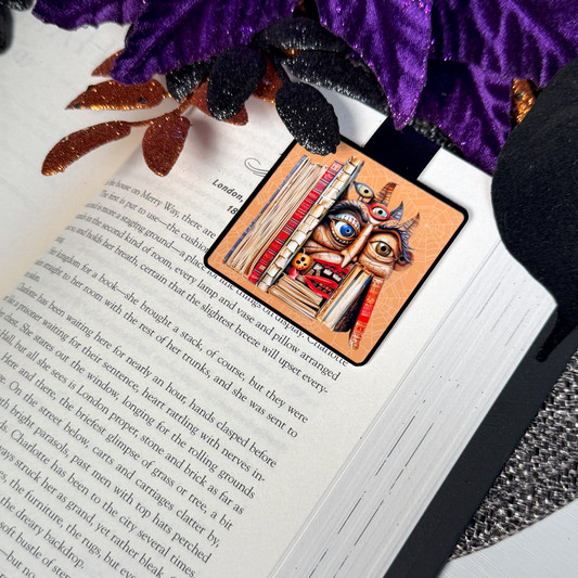 Secrets of Sorcery in The Modern World, Halloween Magnetic Bookmark