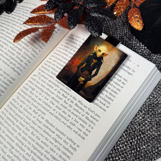 The Creature Astaroth Halloween Magnetic Bookmark