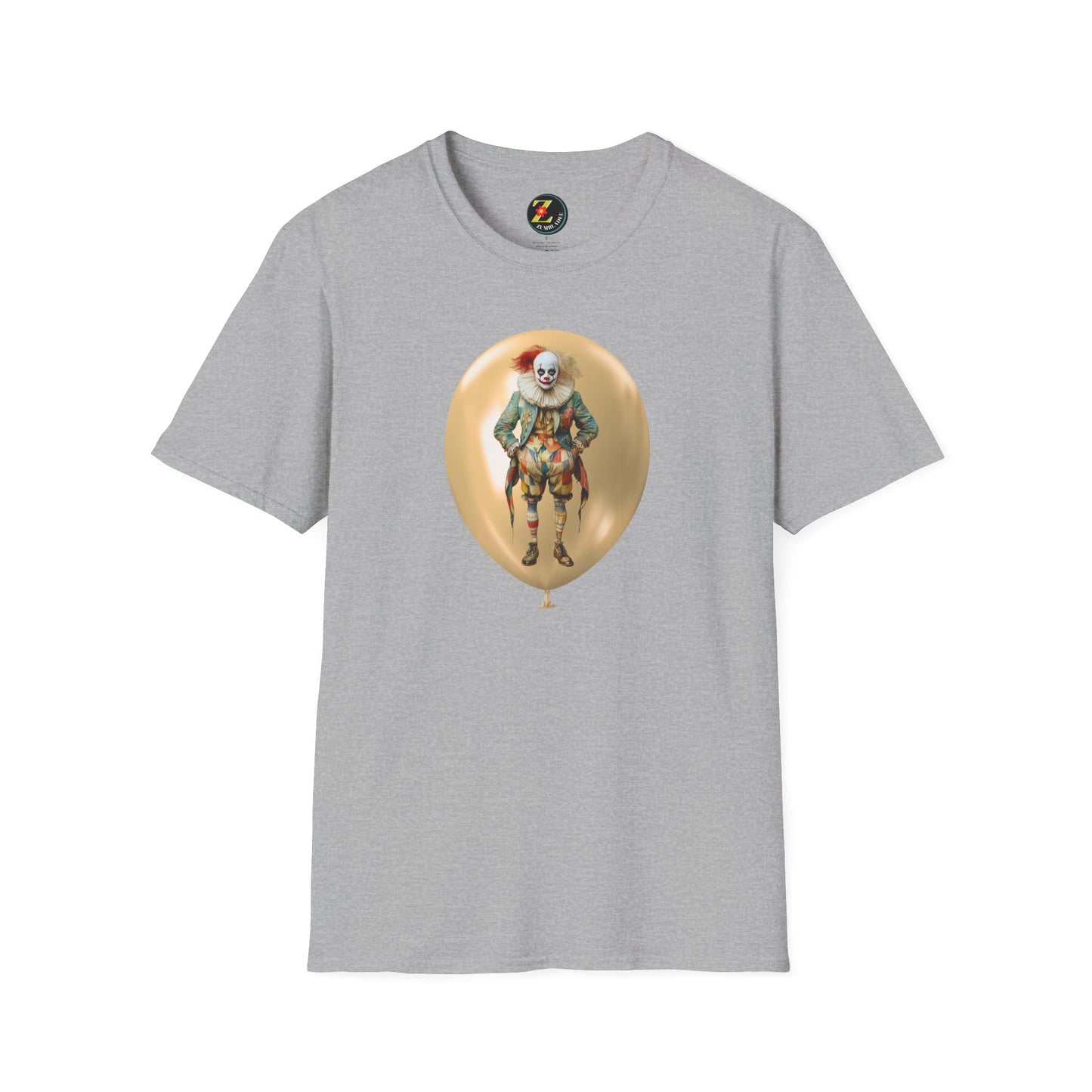 Perky Pockets the Clown Halloween Tshirt