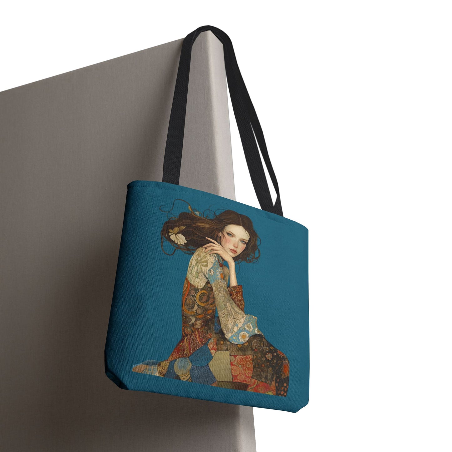 Just Jaclyn Tote (Teal Blue)