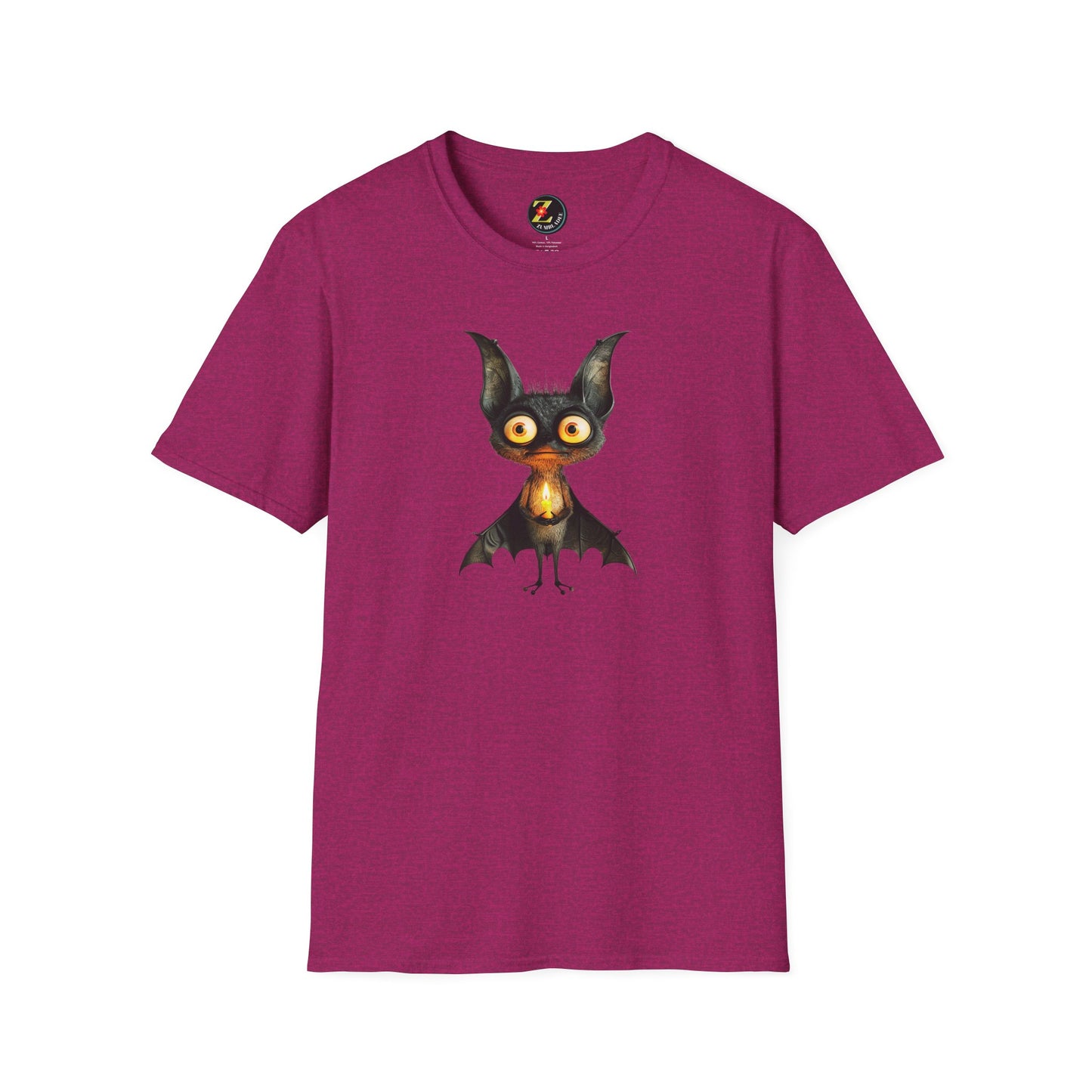 Bright-Light Halloween Bat Tshirt