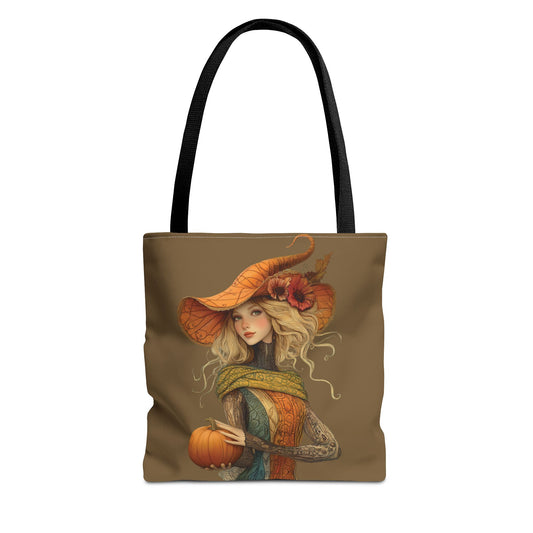 Ava in Autumn Tote (Light Brown)