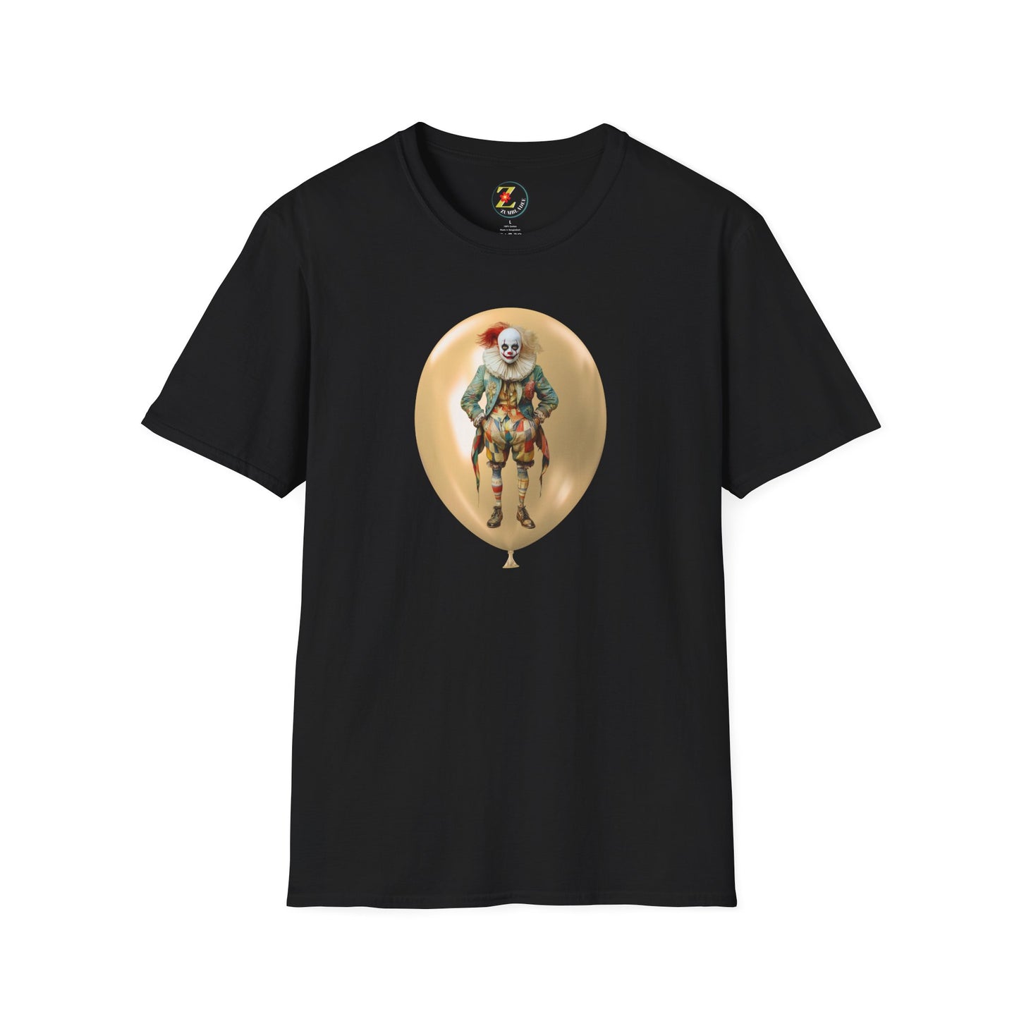 Perky Pockets the Clown Halloween Tshirt