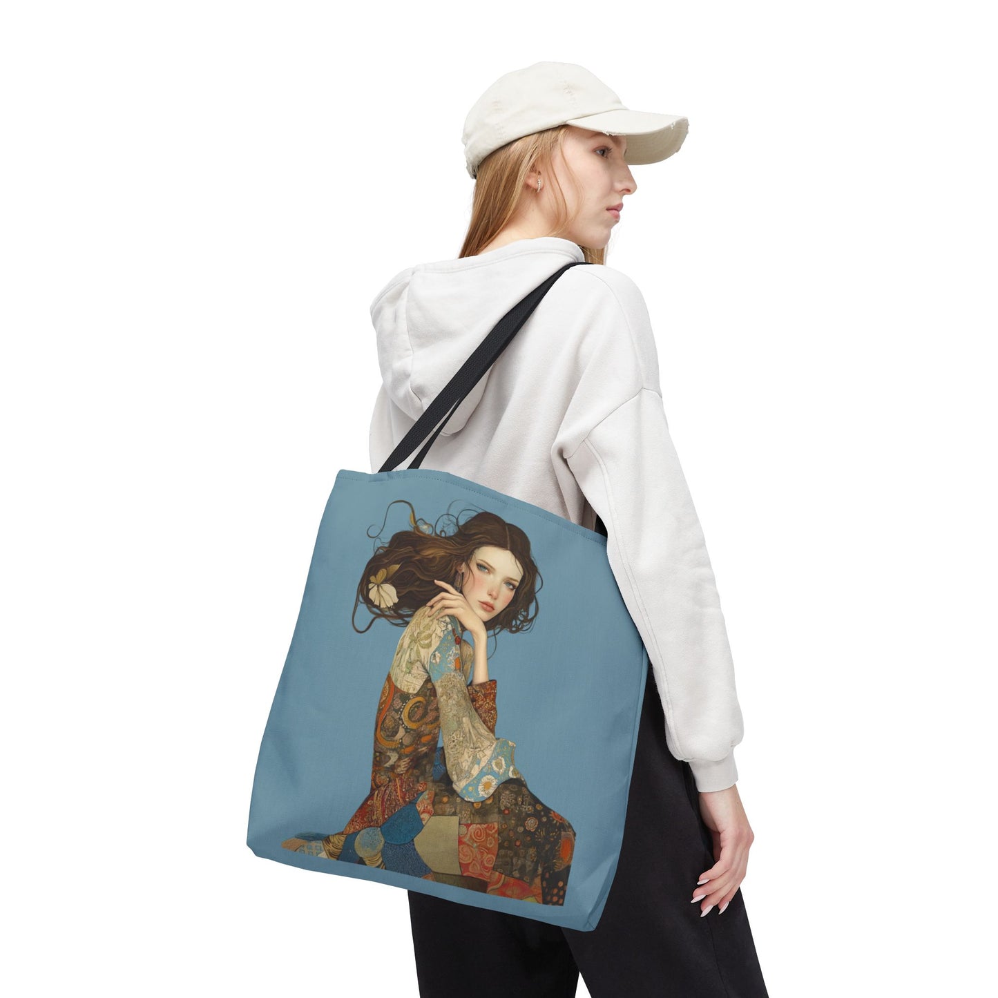 Just Jaclyn Tote (Light Blue)