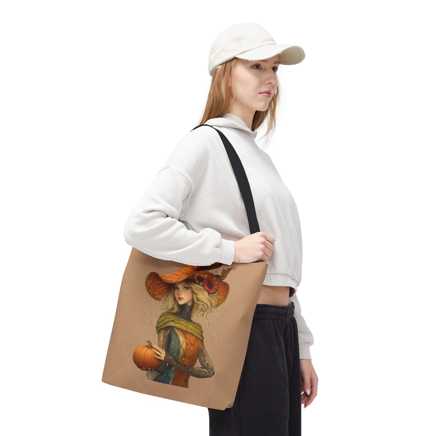 Ava in Autumn Tote (Tan)