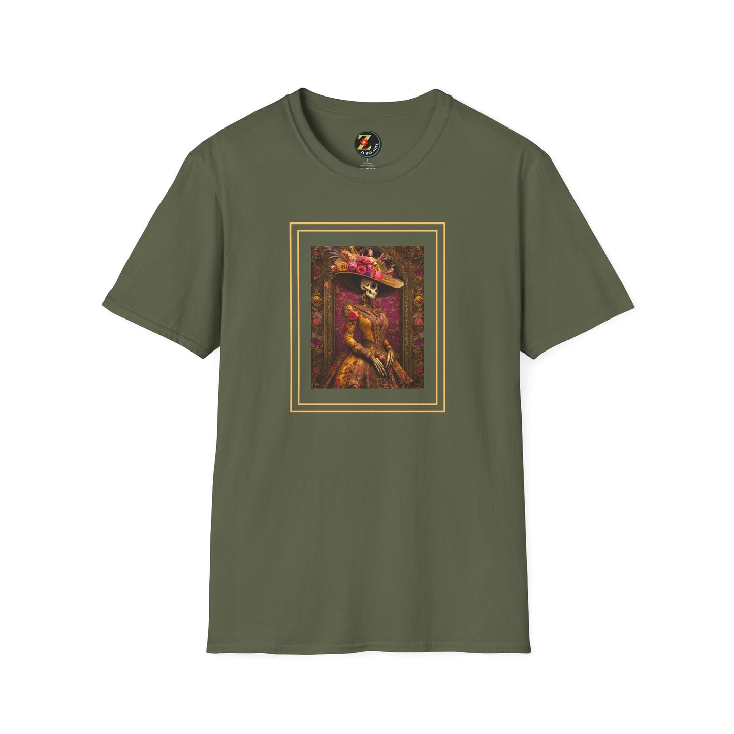 Adelita Halloween/Day of the Dead Artistic Tshirt