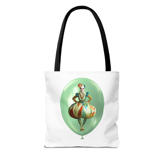 Fleur Giselle the Clown Halloween Tote Bag