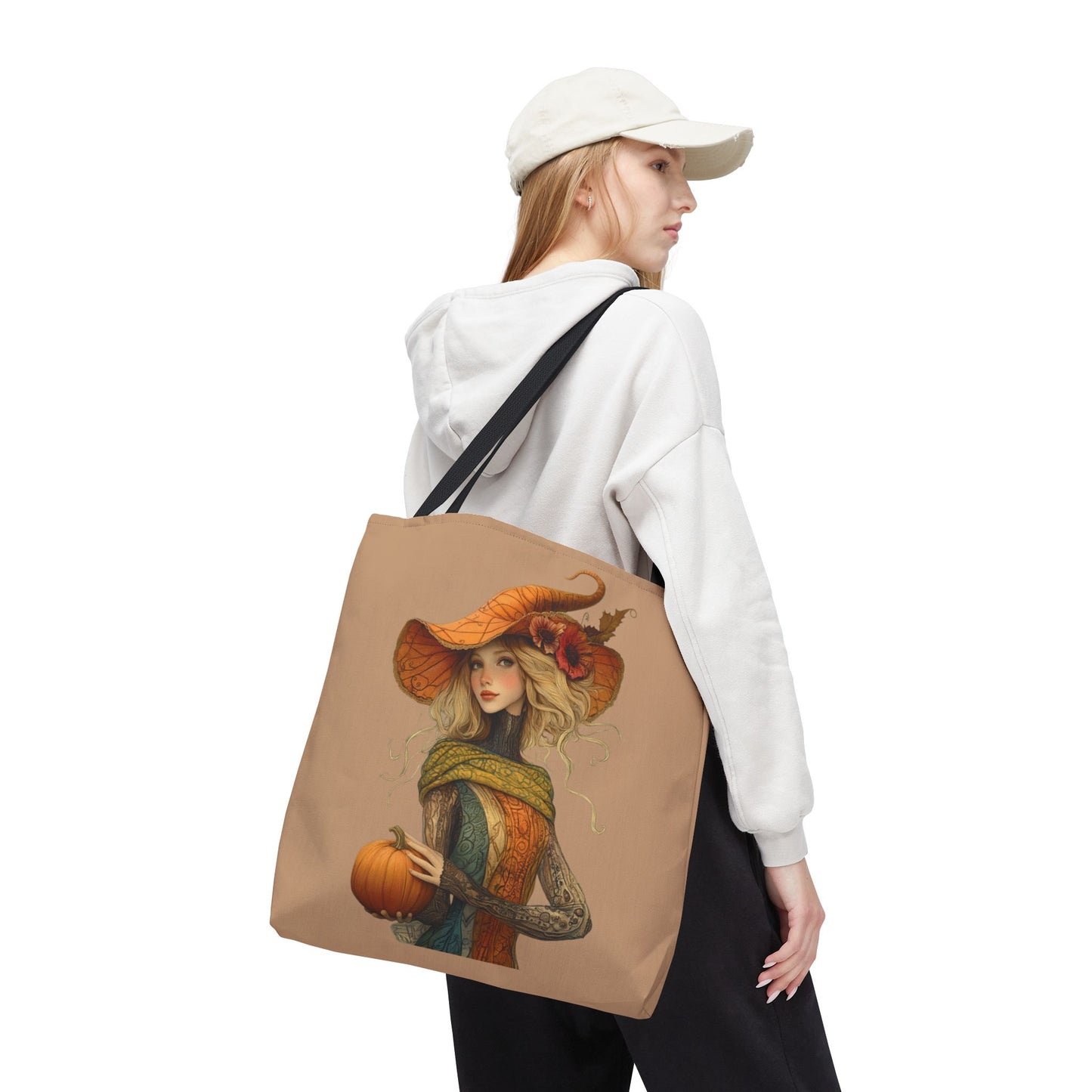 Ava in Autumn Tote (Tan)