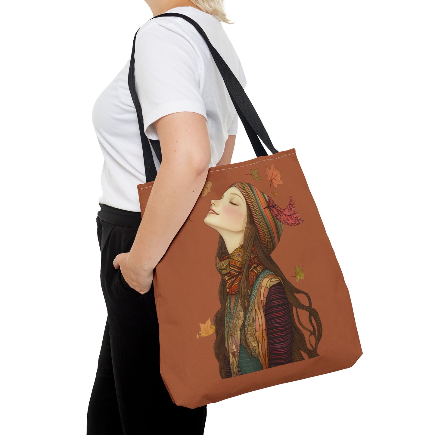 Olivia In The Leaves Tote (Sienna)